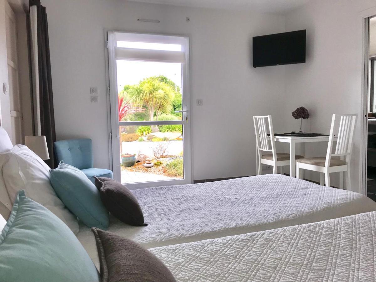 Bed and Breakfast Les Sables Santec Экстерьер фото